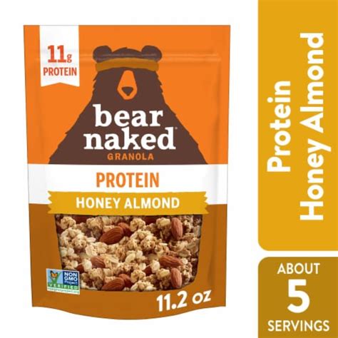 bear naked granola honey almond|Bear Naked Granola Cereal, Vegetarian, Breakfast。